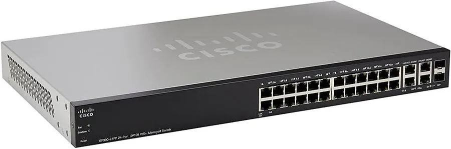 Switch gerenciável Cisco SF300-24PP
